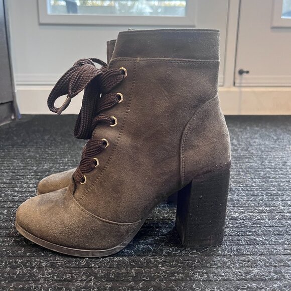 Ankle Boots w/ Zipper - Picture 2 of 5